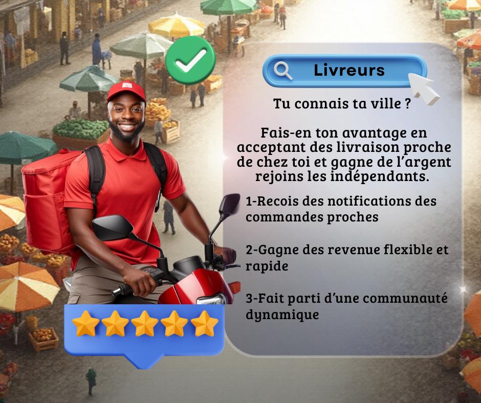 Livrer avec Mélanoderme