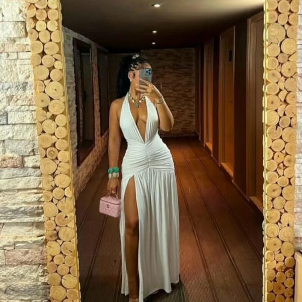 Dress E370. Sizes S-3xl. Swipe left for more colours.Call- WhatsApp to order.☎️ 78385428 (3)